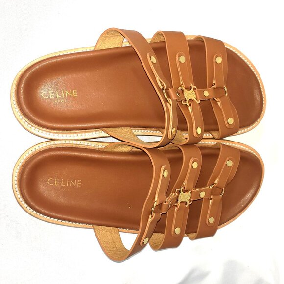 CELINE - TIPPI SLIDE in CALFSKIN - Picture 7 of 14